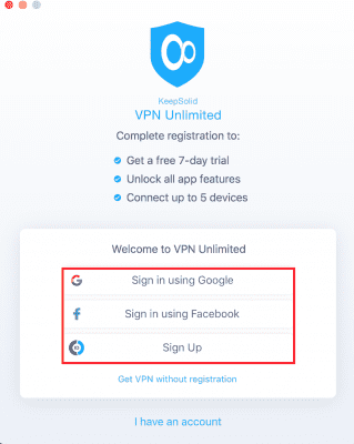 How to get VPN with trial period